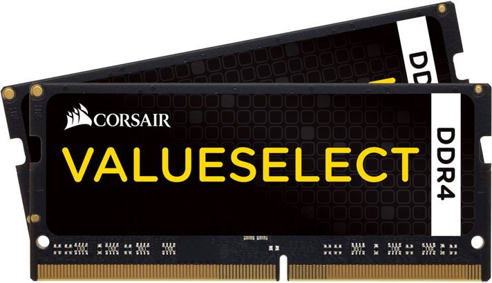 CORSAIR 16GB RAMKit 2x8GB DDR4 2133MHz 2x260 SoDimm Unbuffered 15-15-15-36 1,2V